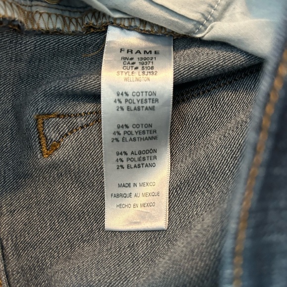 Frame le Skinny de Jeanne size 31 - Picture 6 of 7